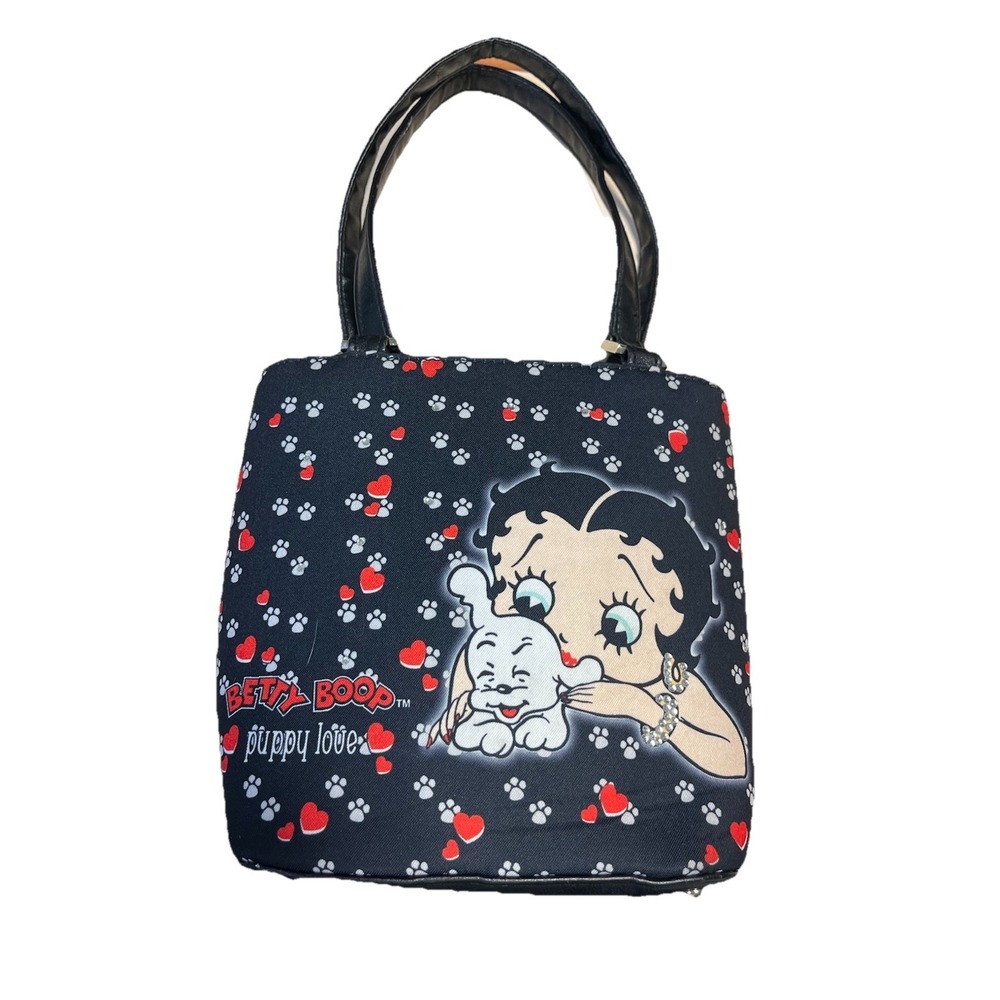 Vintage 2003 Betty Boop Puppy Love Handbag Purse‎ Fleischer Studios Y2K